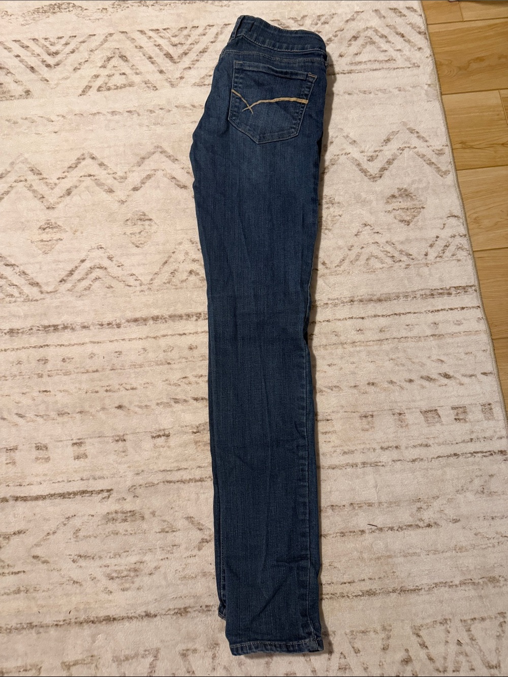 Bullhead Women's Dark Blue Stretch Slim Jeans
